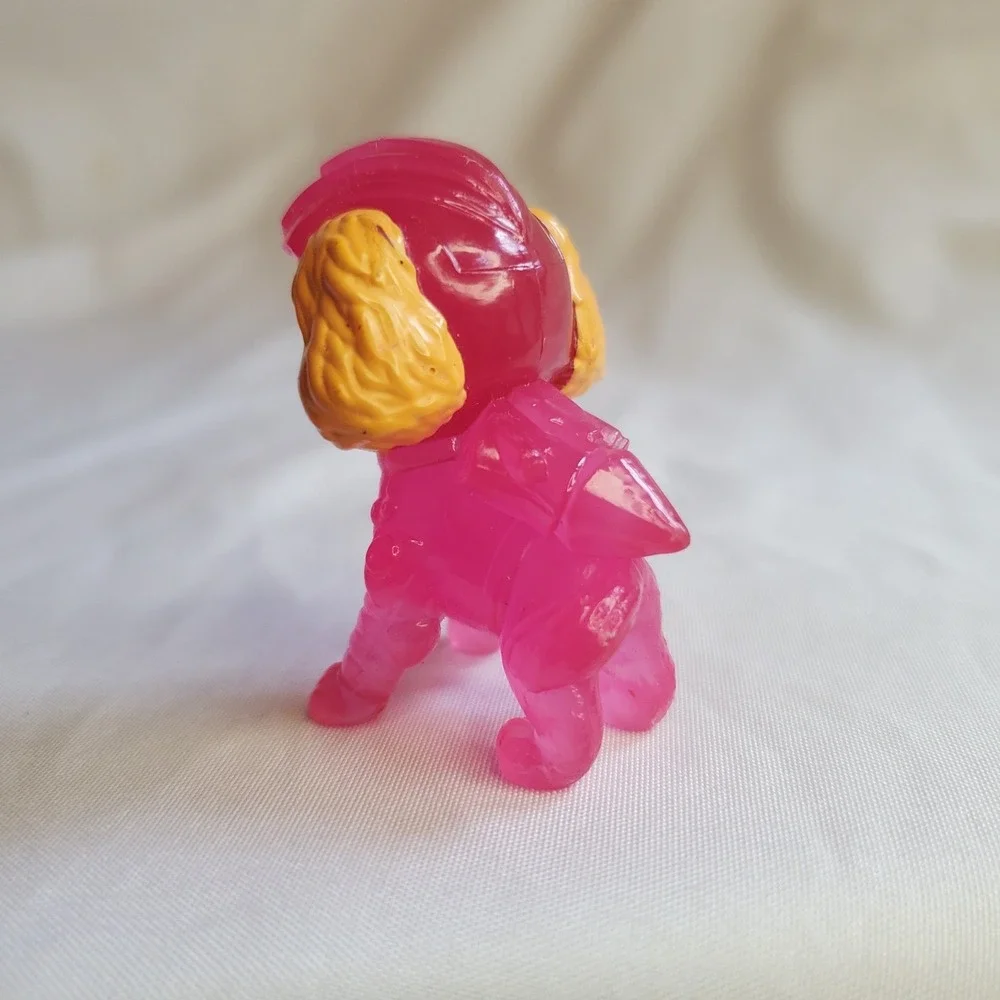 Paw Patrol the Movie SKYE neon pink dog mini figure cake topper